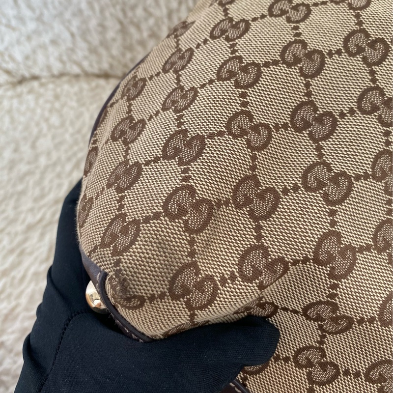 gucci 老花肩背包-5