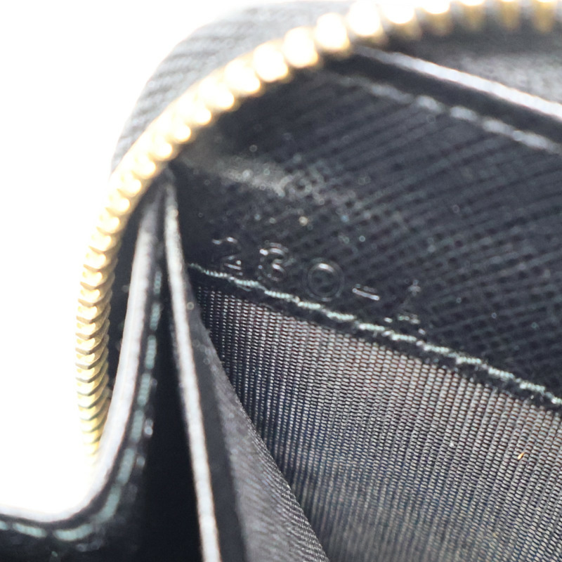 黑色 Saffiano牛皮 零錢包【PRADA 普拉達】 1MM268-7