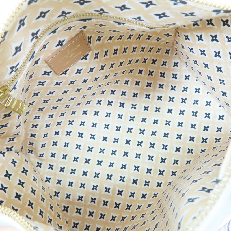 白色 原花 帆布 By The Pool Speedy Bandouliere 25 两用包【LOUIS VUITTON LV 路易威登】 M22987-4