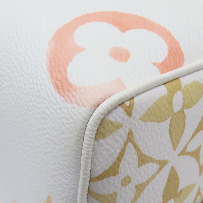 白色 原花 帆布 By The Pool Speedy Bandouliere 25 两用包【LOUIS VUITTON LV 路易威登】 M22987-12