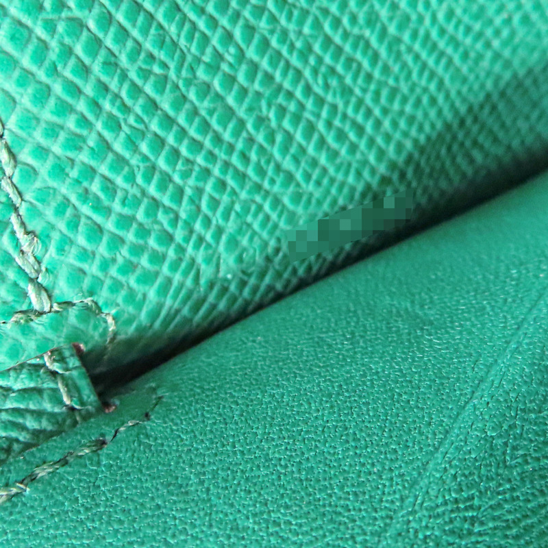 帝王綠 Epsom牛皮 Kelly To Go Wallet 肩背包 U刻 金扣【HERMES 愛馬仕】 H084169CK-7