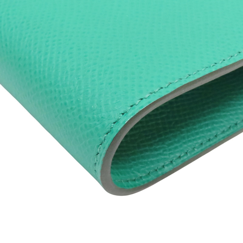 帝王綠 Epsom牛皮 Kelly To Go Wallet 肩背包 U刻 金扣【HERMES 愛馬仕】 H084169CK-10