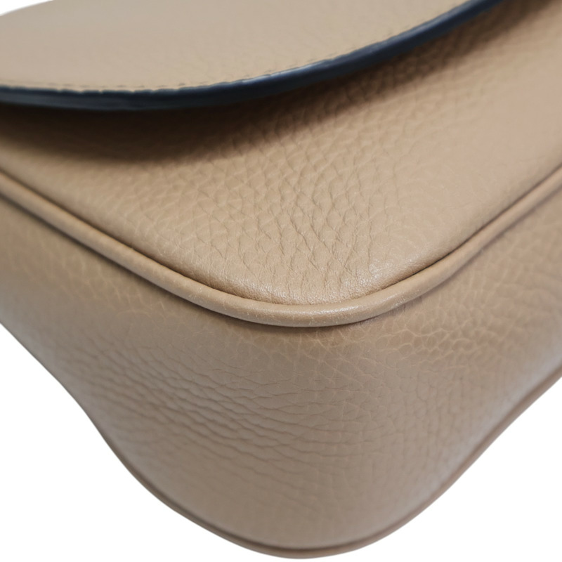 卡其色 牛皮 Soho 鍊帶 肩背包【GUCCI 古馳】 536224-15