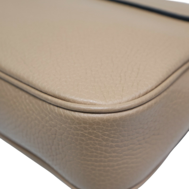 卡其色 牛皮 Soho 鍊帶 肩背包【GUCCI 古馳】 536224-16