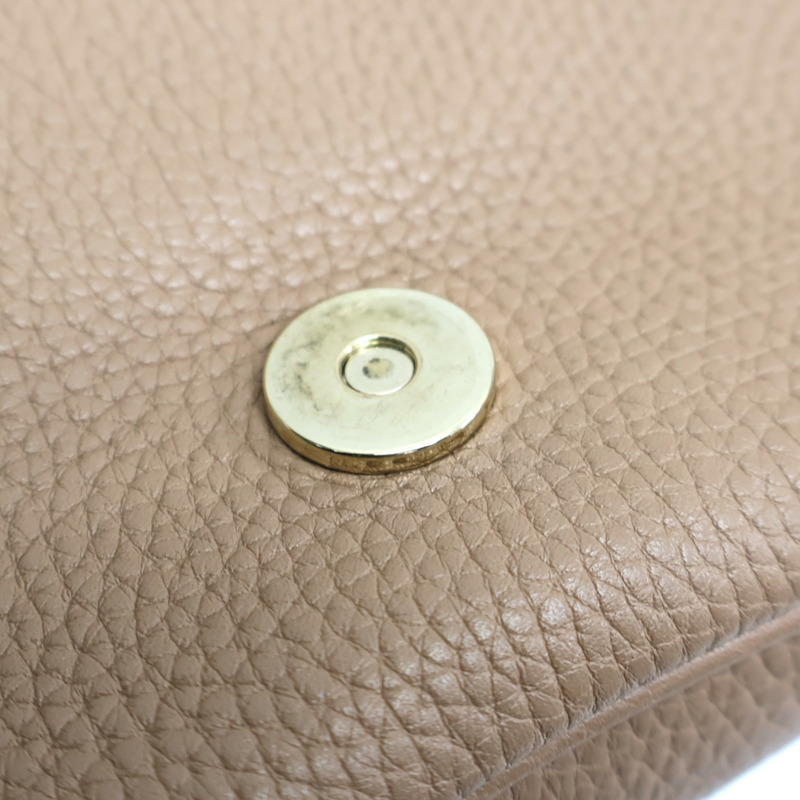 卡其色 牛皮 Soho 鍊帶 肩背包【GUCCI 古馳】 536224-19