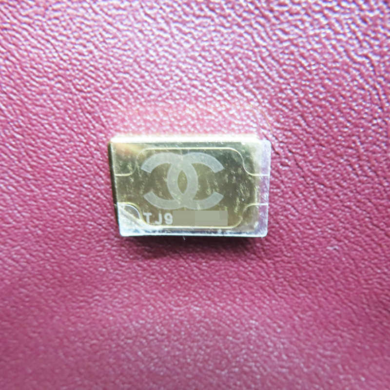 黑色 菱格紋 羊皮 COCO 25 鍊帶 肩背包 金釦【CHANEL 香奈兒】 A01112-6