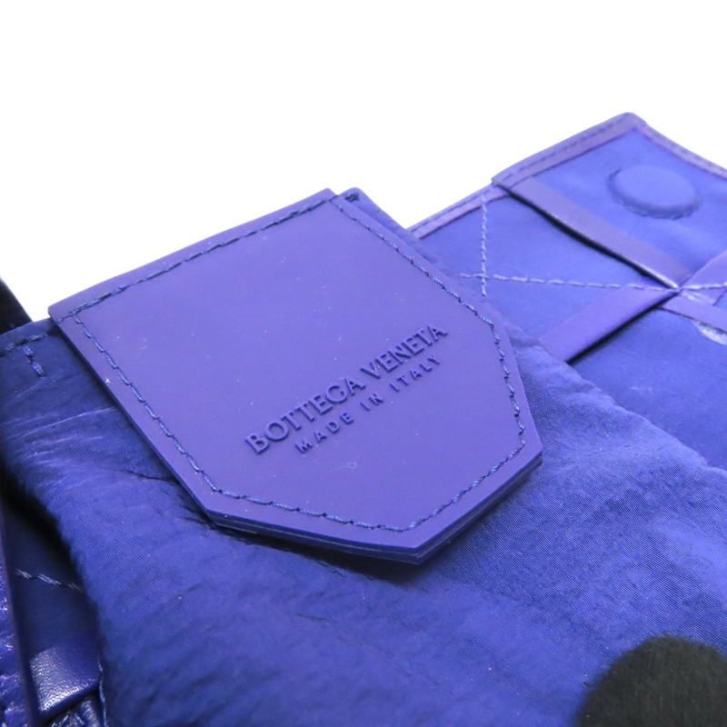 紫色 編織羊皮 Cassette 胸包 腰包【BOTTEGA VENETA 寶緹嘉】-5