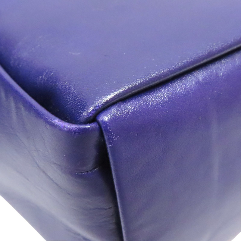 紫色 編織羊皮 Cassette 胸包 腰包【BOTTEGA VENETA 寶緹嘉】-11