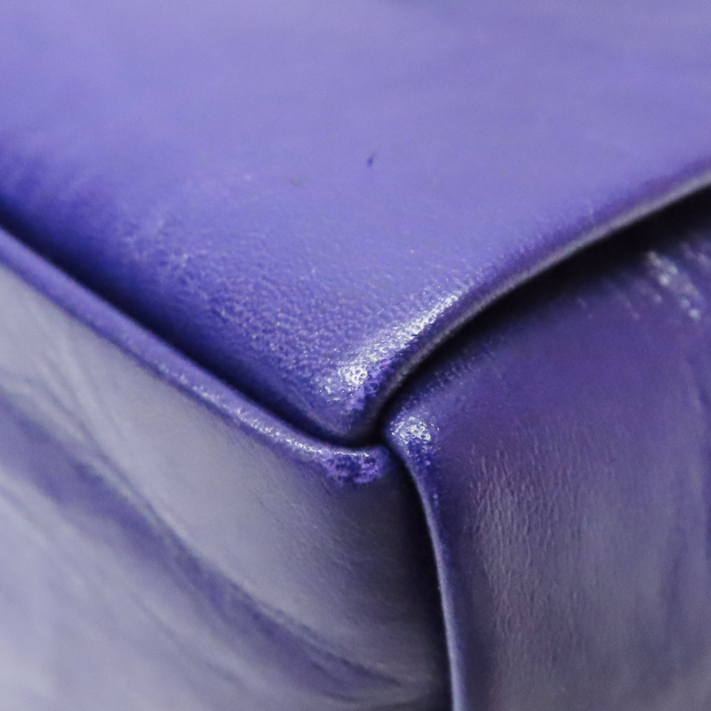 紫色 編織羊皮 Cassette 胸包 腰包【BOTTEGA VENETA 寶緹嘉】-12