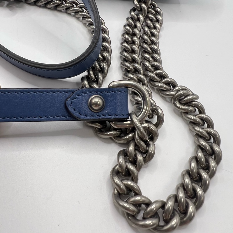 Gucci Marmont马蒙蓝色22 单肩斜挎包-15