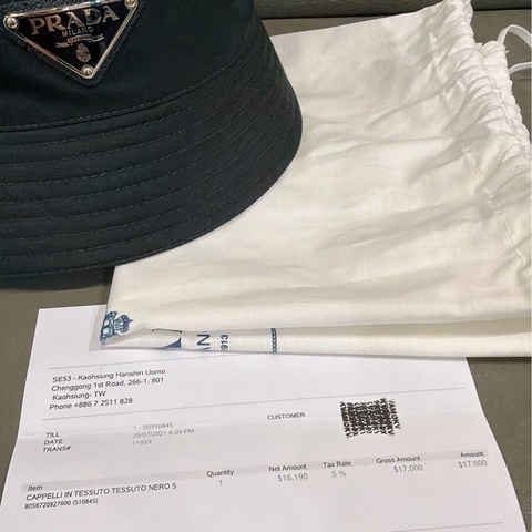 Prada漁夫帽 s