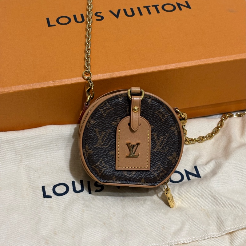 Louis Vuitton Boite chapeau nano mini 圓餅包 鏈條包 小廢包-0