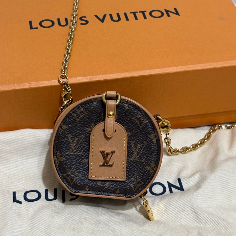 Louis Vuitton Boite chapeau nano mini 圓餅包 鏈條包 小廢包-1