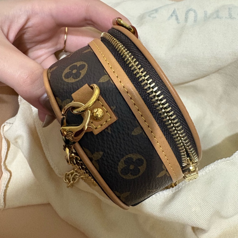 Louis Vuitton Boite chapeau nano mini 圓餅包 鏈條包 小廢包-10
