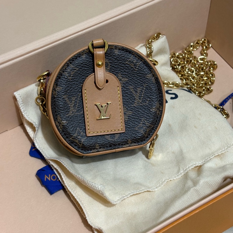 Louis Vuitton Boite chapeau nano mini 圓餅包 鏈條包 小廢包-12