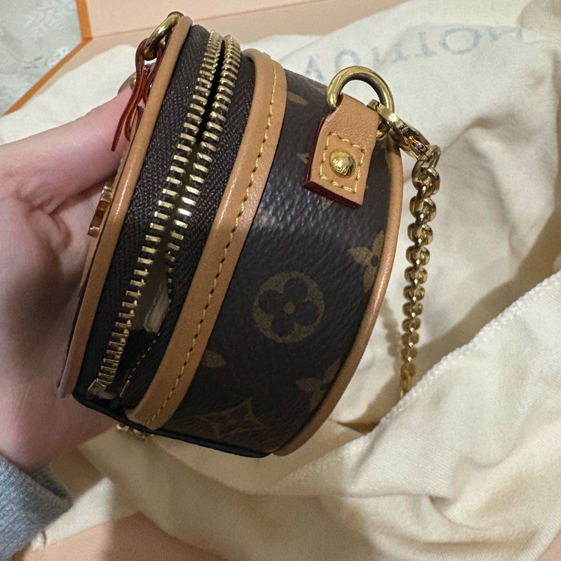 Louis Vuitton Boite chapeau nano mini 圓餅包 鏈條包 小廢包-14