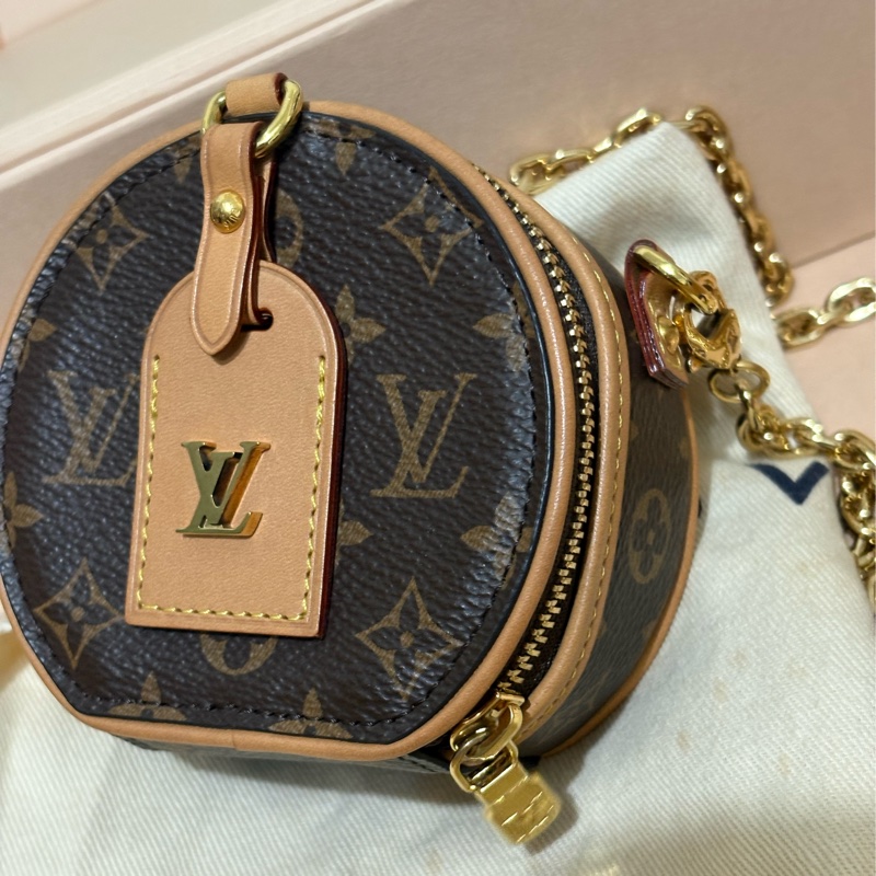 Louis Vuitton Boite chapeau nano mini 圓餅包 鏈條包 小廢包-15