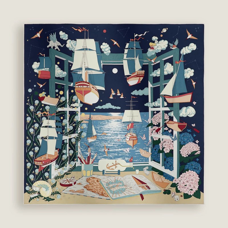 愛馬仕2026春夏絲巾-0