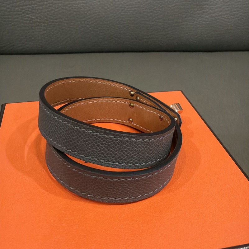HERMES雙圈Kelly手環-1