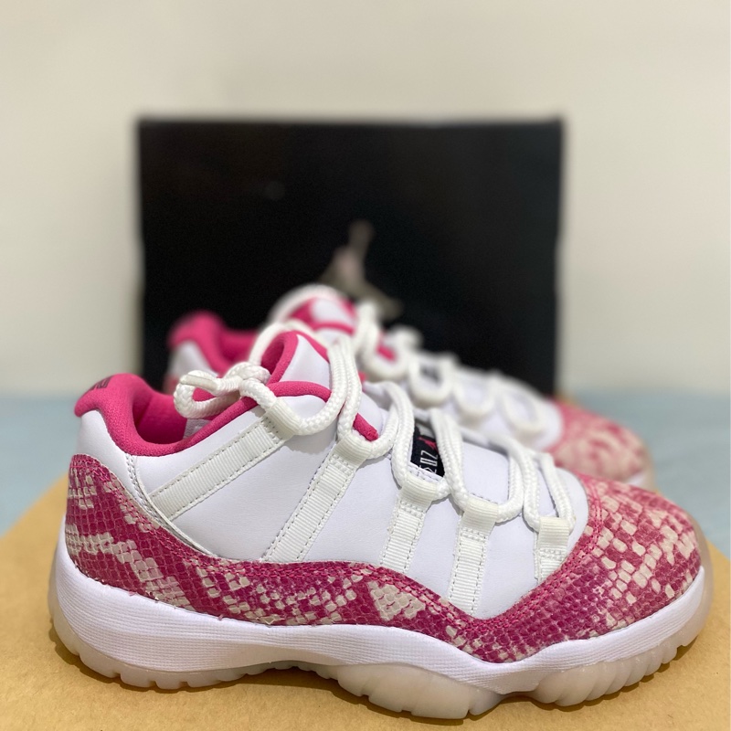 NIKE WMNS AIR JORDAN 11 RETRO LOW 女 運動鞋 尺寸US 6.5/CM 23.5 粉紅/白色 全新 正品 現貨-2