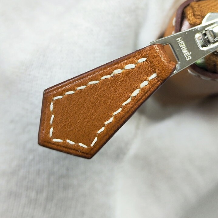 HERMES  自由之城絲巾短夾 日本購入 B刻印 silk-9