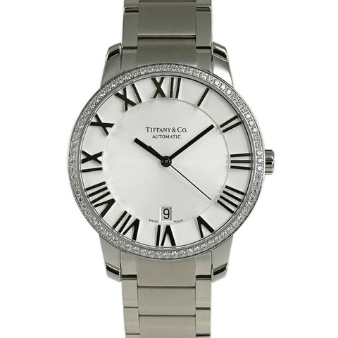 TIFFANY & CO.) 蒂芬妮 Atlas Dome 自動腕錶 Z1801.68.10B21A00A