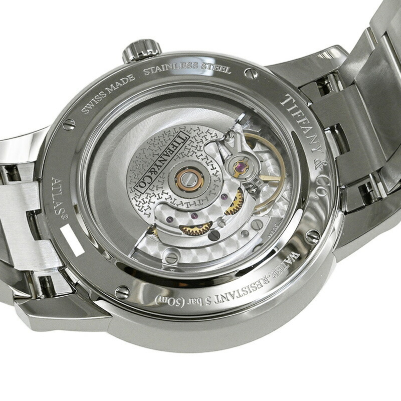 TIFFANY & CO.) 蒂芬妮 Atlas Dome 自動腕錶 Z1801.68.10B21A00A-5