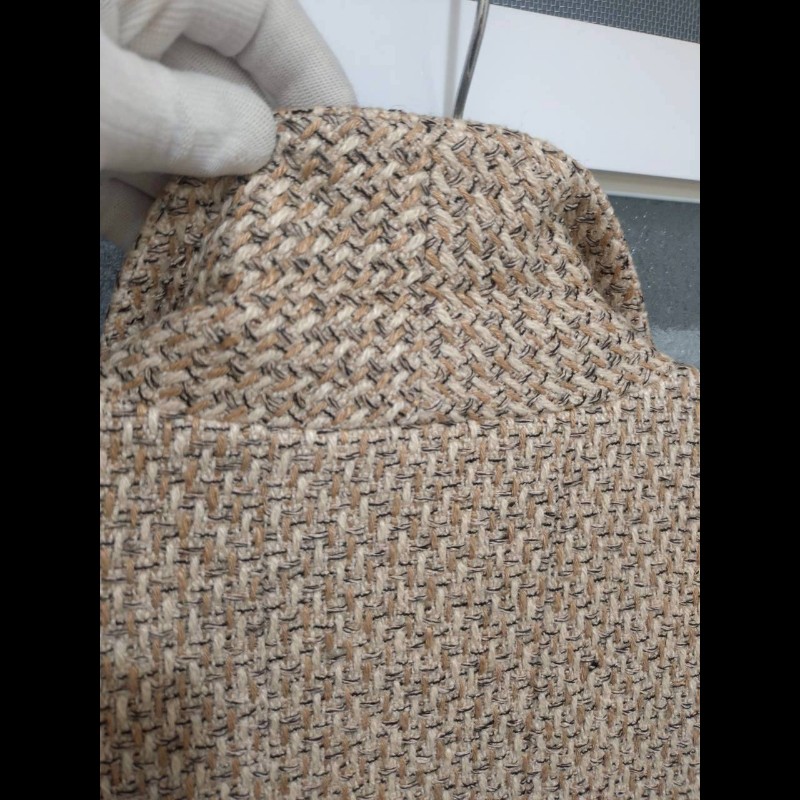 Chanel 駝米色毛呢编外套-13