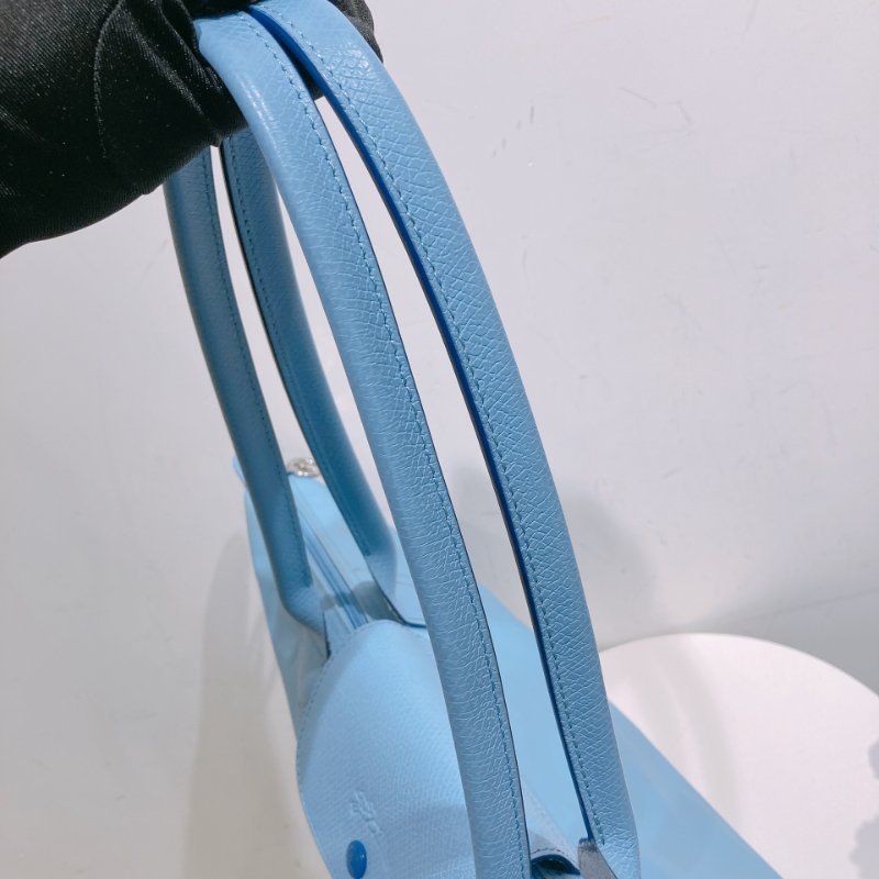 TW4668 Long Champ 珑骧經典單肩手提包包Le Pliage Original Tote Bag Blue-10