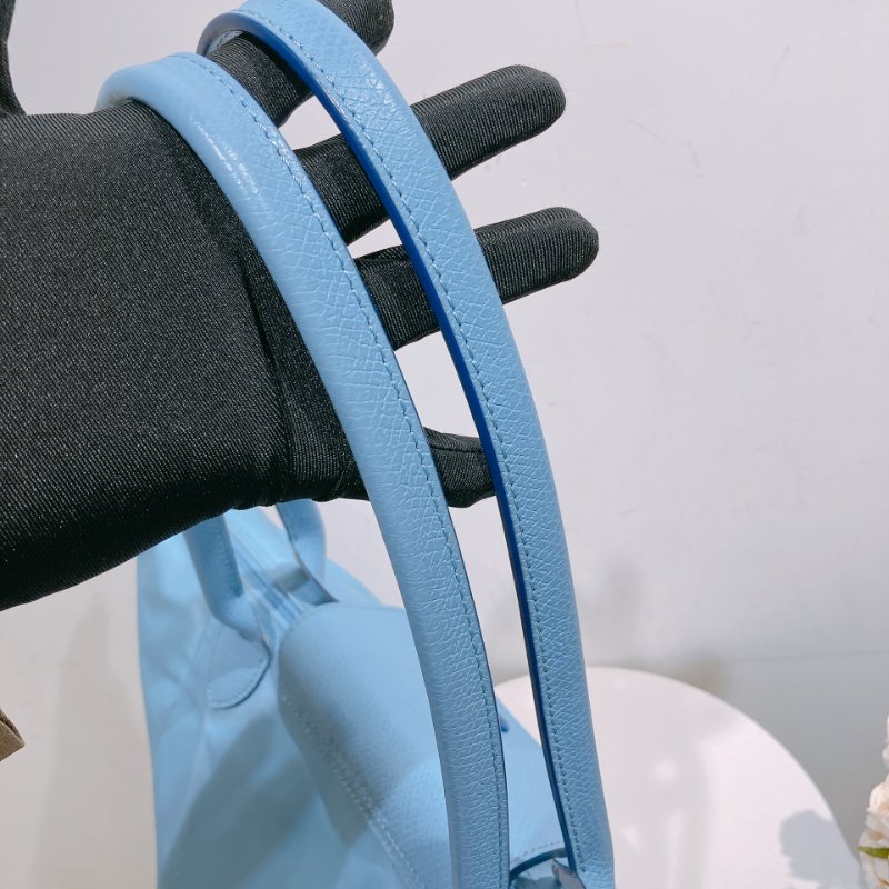 TW4668 Long Champ 珑骧經典單肩手提包包Le Pliage Original Tote Bag Blue-11