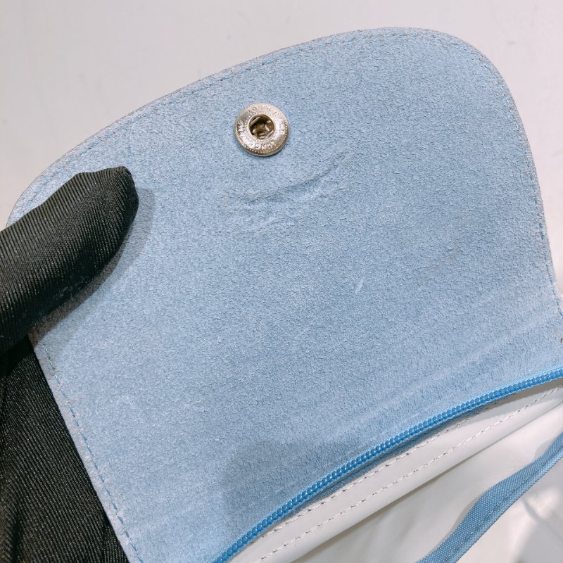 TW4668 Long Champ 珑骧經典單肩手提包包Le Pliage Original Tote Bag Blue-13