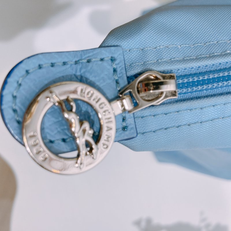 TW4668 Long Champ 珑骧經典單肩手提包包Le Pliage Original Tote Bag Blue-15