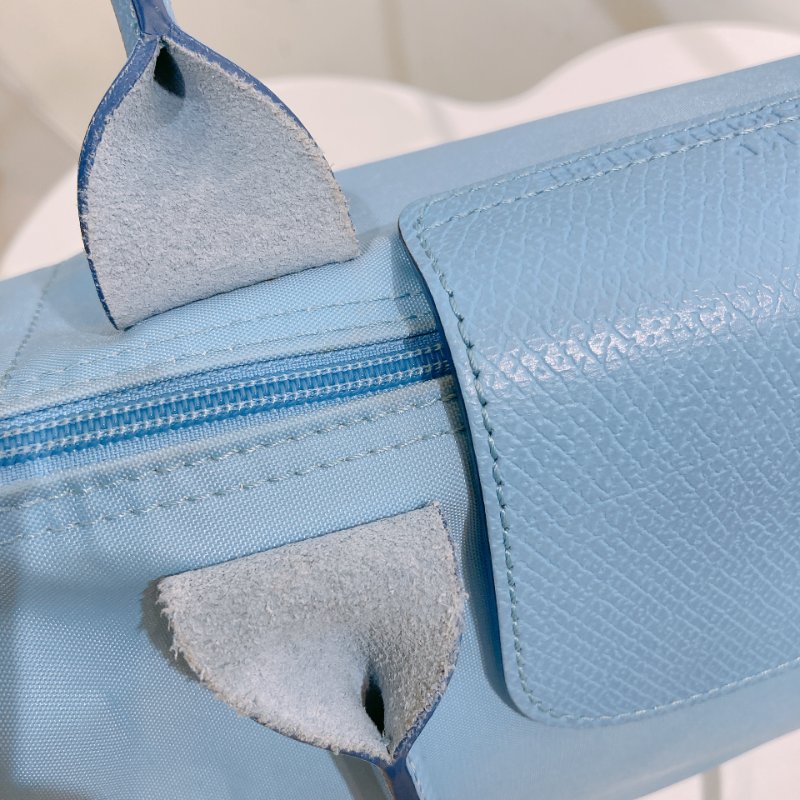 TW4668 Long Champ 珑骧經典單肩手提包包Le Pliage Original Tote Bag Blue-17