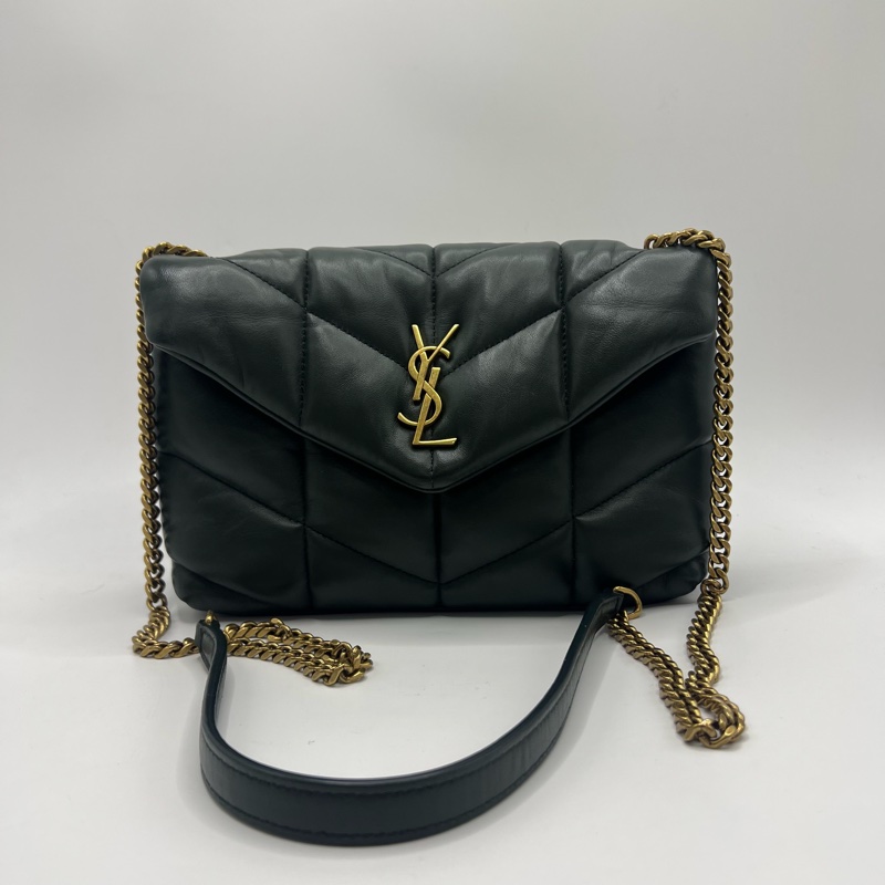 YSL 圣罗兰 Loulou Puffer云朵包 单肩斜挎包-0