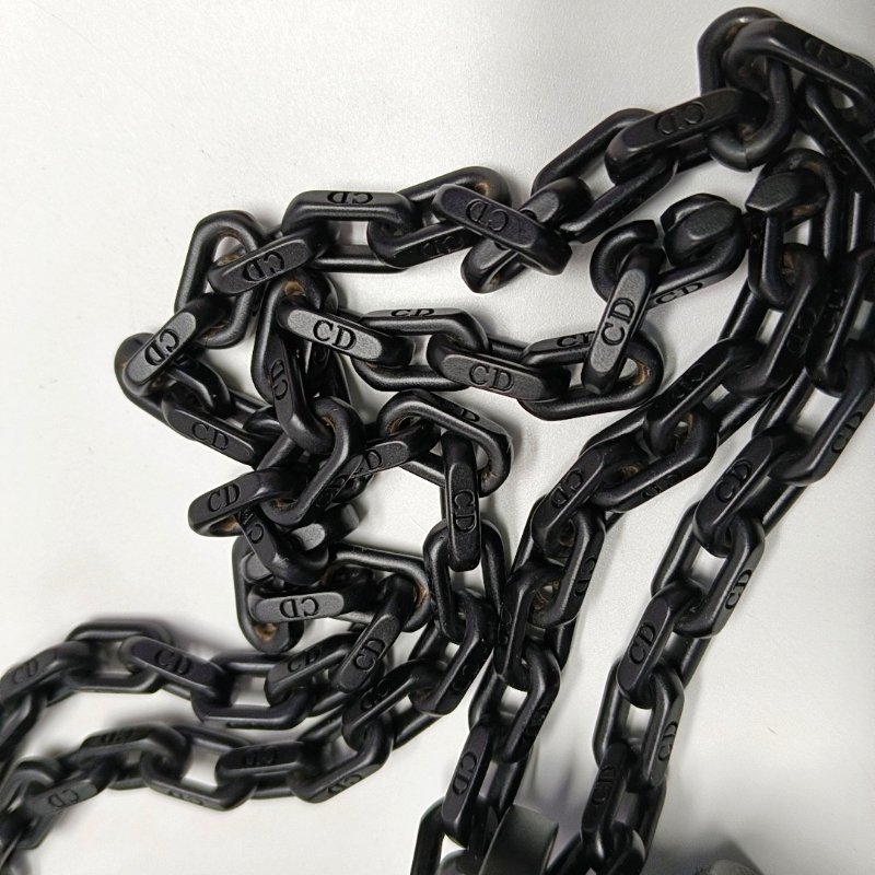 DIOR J'Adior黑色牛皮單肩包斜挎包黑色五金-18