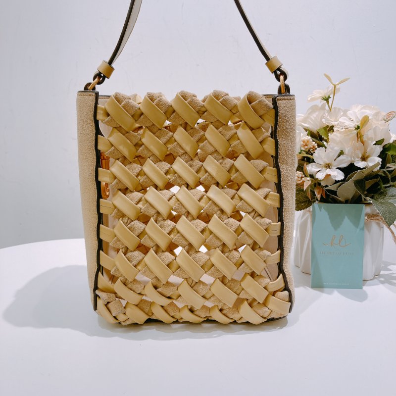 TW4669 Tory Burch 托瑞伯奇迷你水桶包包 Mini Bag Mustard Yellow-1