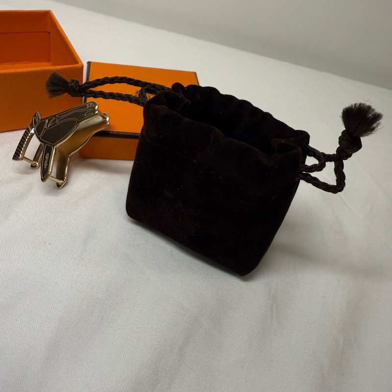 Hermes 馬頭絲巾扣-1