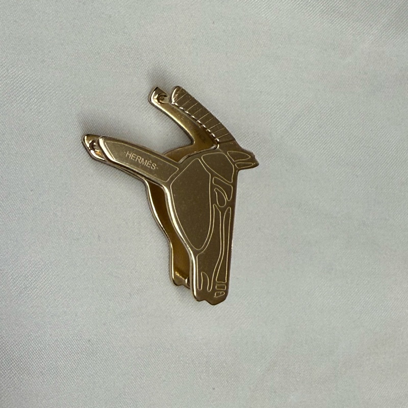 Hermes 馬頭絲巾扣-5
