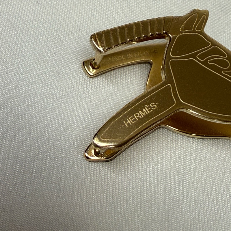 Hermes 馬頭絲巾扣-7