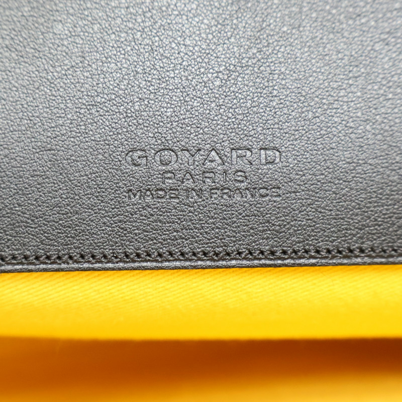 黑色 Goyardine帆布 Senat MM 手拿包【GOYARD 高雅德 】 APMSENAT2-MM-01-6