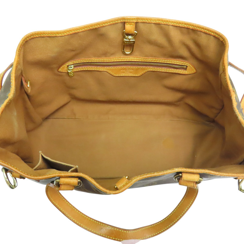 棕色 原花帆布 Batignolles Horizontal 肩背包【LOUIS VUITTON LV 路易威登】 M51154-5