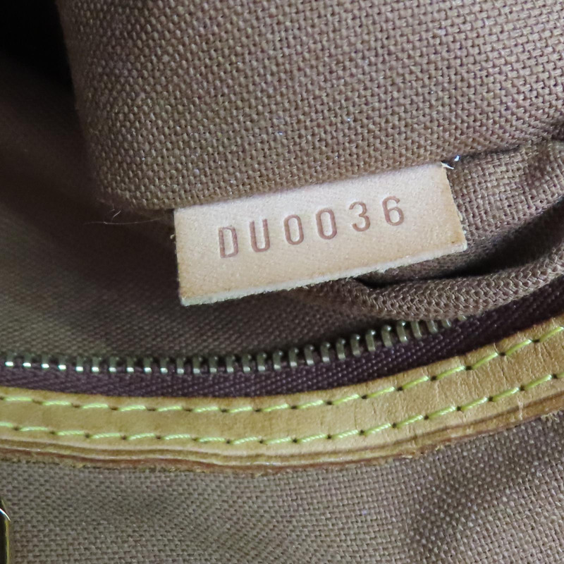 棕色 原花帆布 Batignolles Horizontal 肩背包【LOUIS VUITTON LV 路易威登】 M51154-9