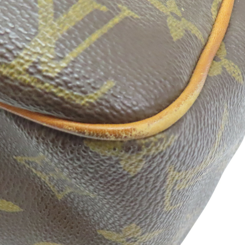 棕色 原花帆布 Batignolles Horizontal 肩背包【LOUIS VUITTON LV 路易威登】 M51154-11