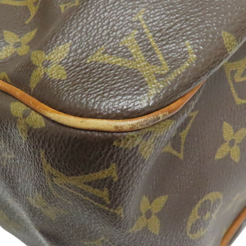 棕色 原花帆布 Batignolles Horizontal 肩背包【LOUIS VUITTON LV 路易威登】 M51154-12