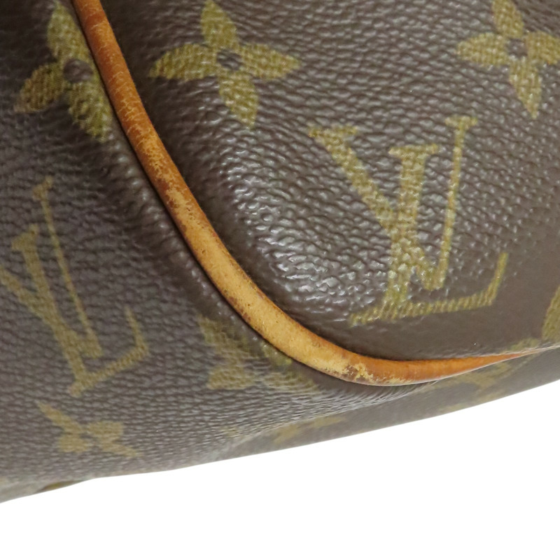 棕色 原花帆布 Batignolles Horizontal 肩背包【LOUIS VUITTON LV 路易威登】 M51154-14