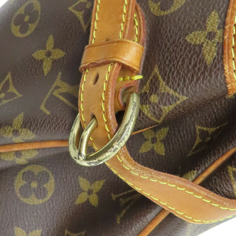 棕色 原花帆布 Batignolles Horizontal 肩背包【LOUIS VUITTON LV 路易威登】 M51154-15