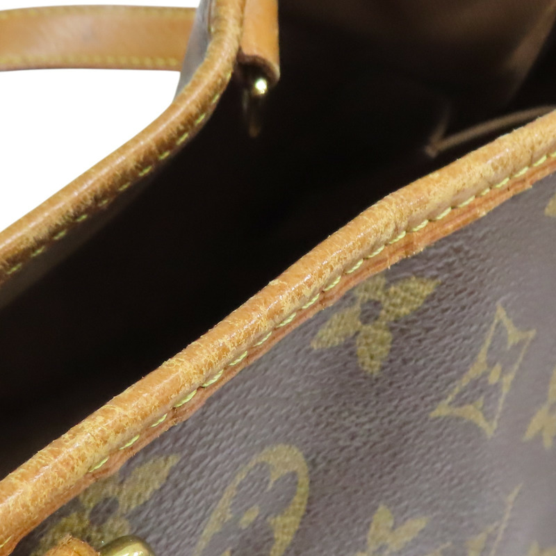 棕色 原花帆布 Batignolles Horizontal 肩背包【LOUIS VUITTON LV 路易威登】 M51154-18