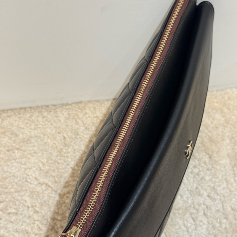 Chanel香奈兒小羊皮雙層手拿包-24