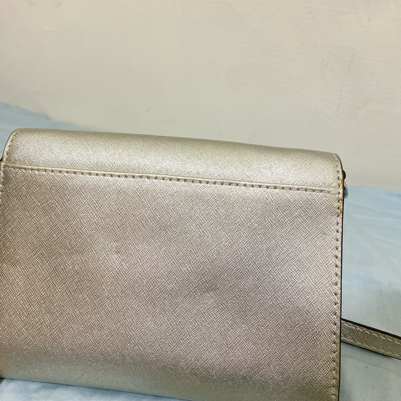 MICHAEL KORS 女用 銀色 斜背包 小包 全新 正品 現貨-6