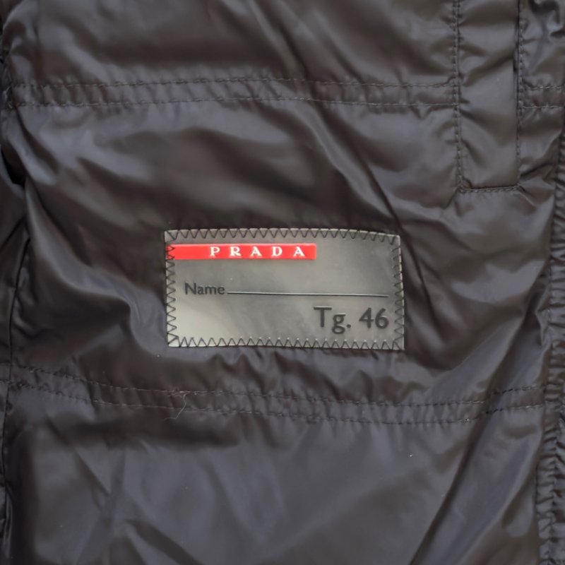 PRADA 三角標 羽絨外套-11